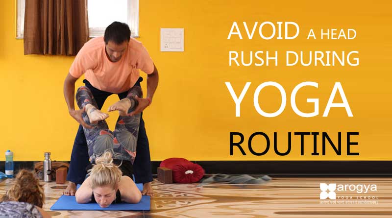 How to Prevent a Head Rush in Yoga Class