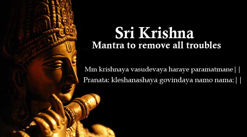 Sri Krishna Mantra to remove all troubles