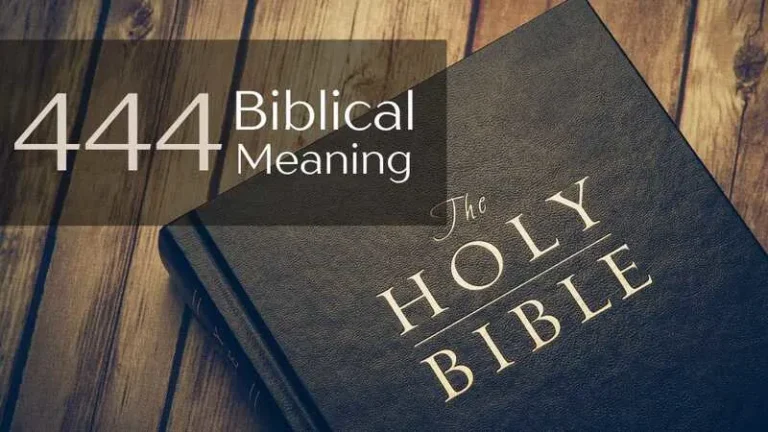 444 Biblical Meaning