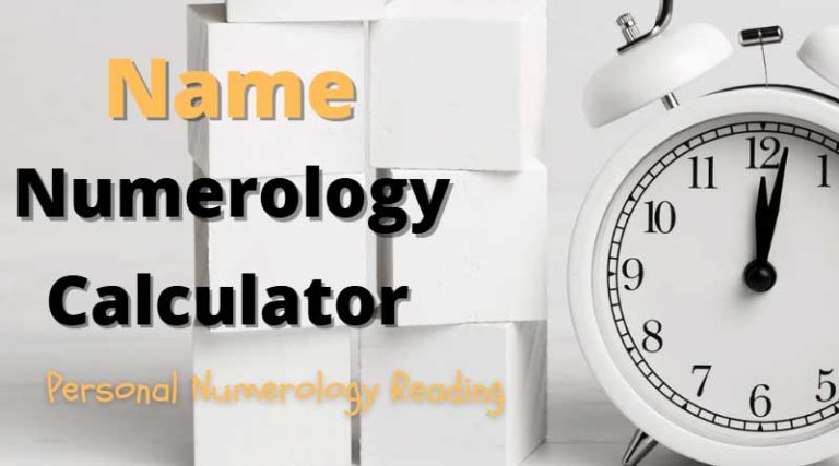 Name Numerology Calculator