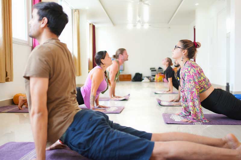 indoor yoga